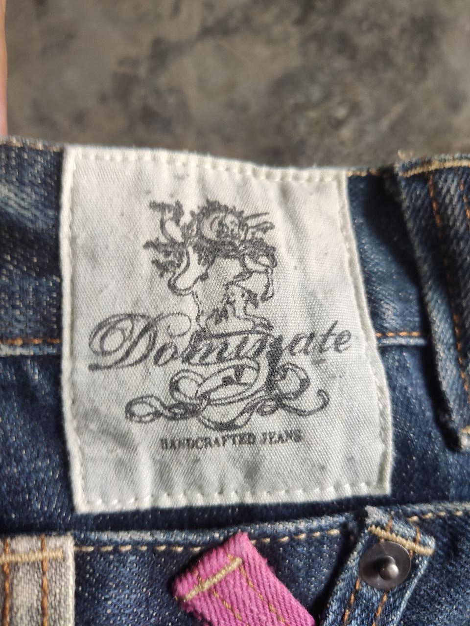 If Six Was Nine Dominate Handcrafted Jeans Double waist lgb Size US 31 - 15 Thumbnail