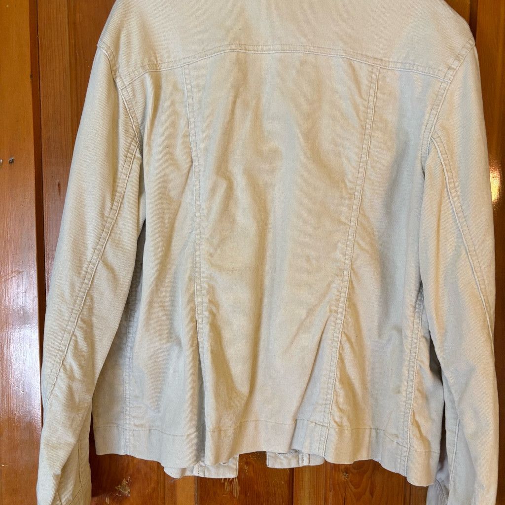 (+)PEOPLE Chico ‘s Cordory Jacket Size L / US 10 / IT 46 - 4 Thumbnail