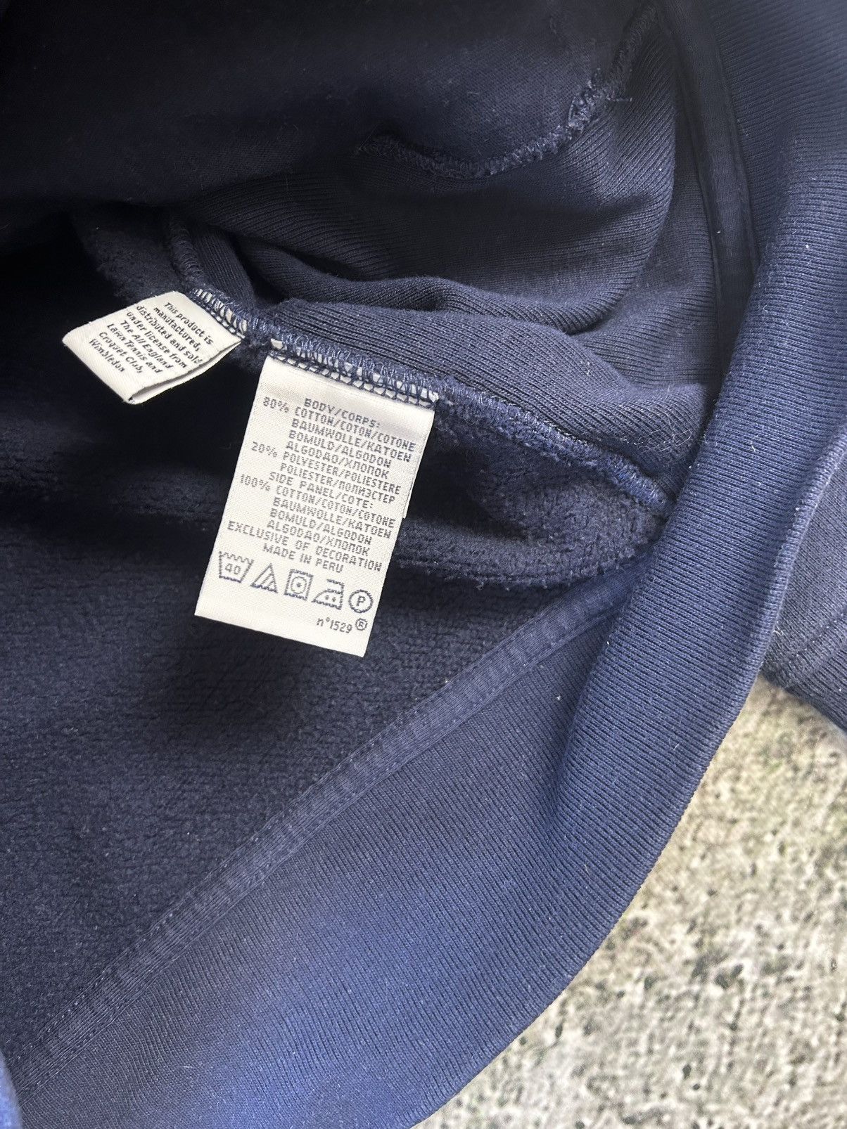 Polo Ralph Lauren × Ralph Lauren × Vintage Chief Keef Polo Ralph Lauren zip sweatshirt navy Wimbledon Size US XL / EU 56 / 4 - 7 Thumbnail