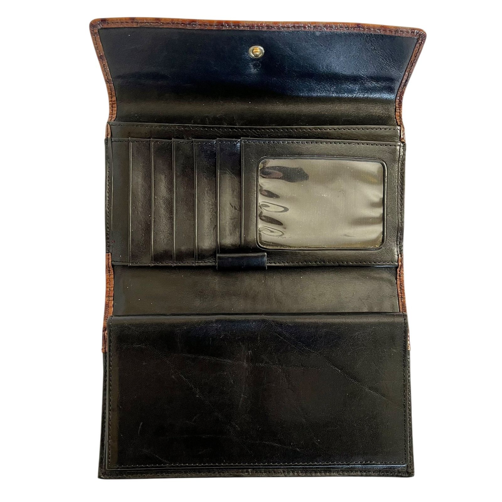 BRAHMIN × Vintage Brahmin Tuscan Leather Melbourne Leather Checkbook Wallet Size ONE SIZE - 6 Thumbnail