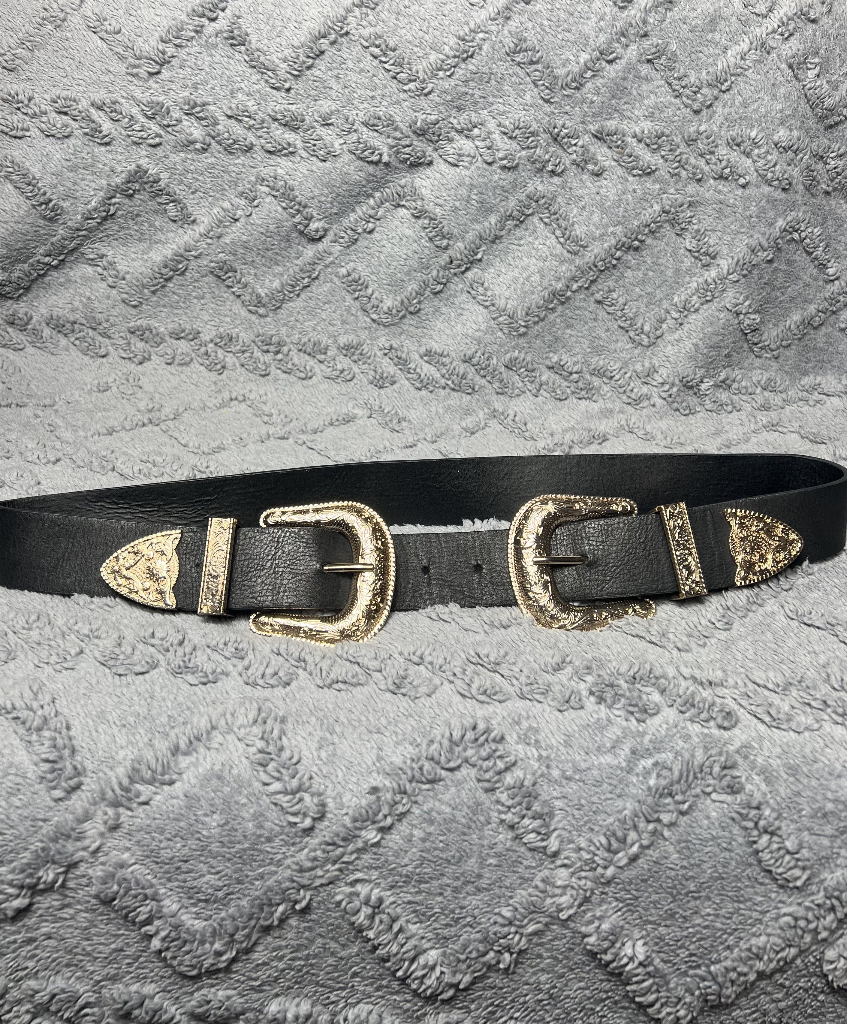 Hysteric Glamour × If Six Was Nine Double Buckle belt B.B. Simons styled belt Size ONE SIZE - 8 Thumbnail