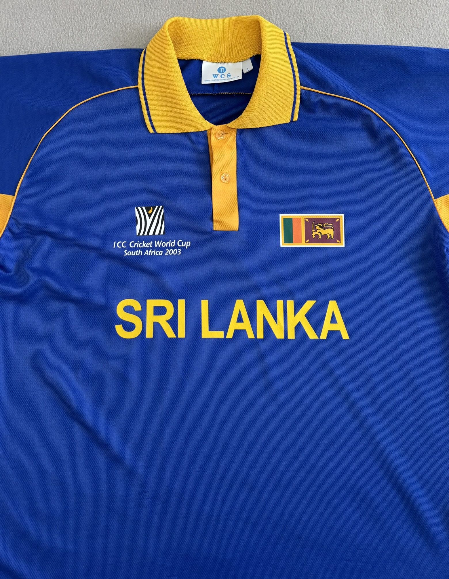 Other Sri Lanka Cricket 2003 WCS Jersey Size L Size US L / EU 52-54 / 3 - 7 Thumbnail