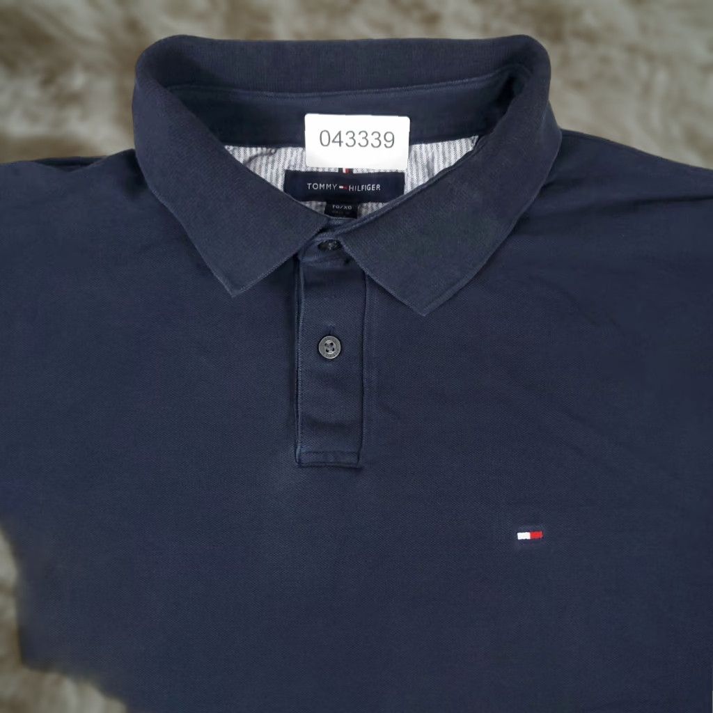 Tommy Hilfiger Tommy Hilfiger Polo Shirt Mens XL Blue Casual Short Sleeve Regular Fit Size US XL / EU 56 / 4 - 1 Thumbnail