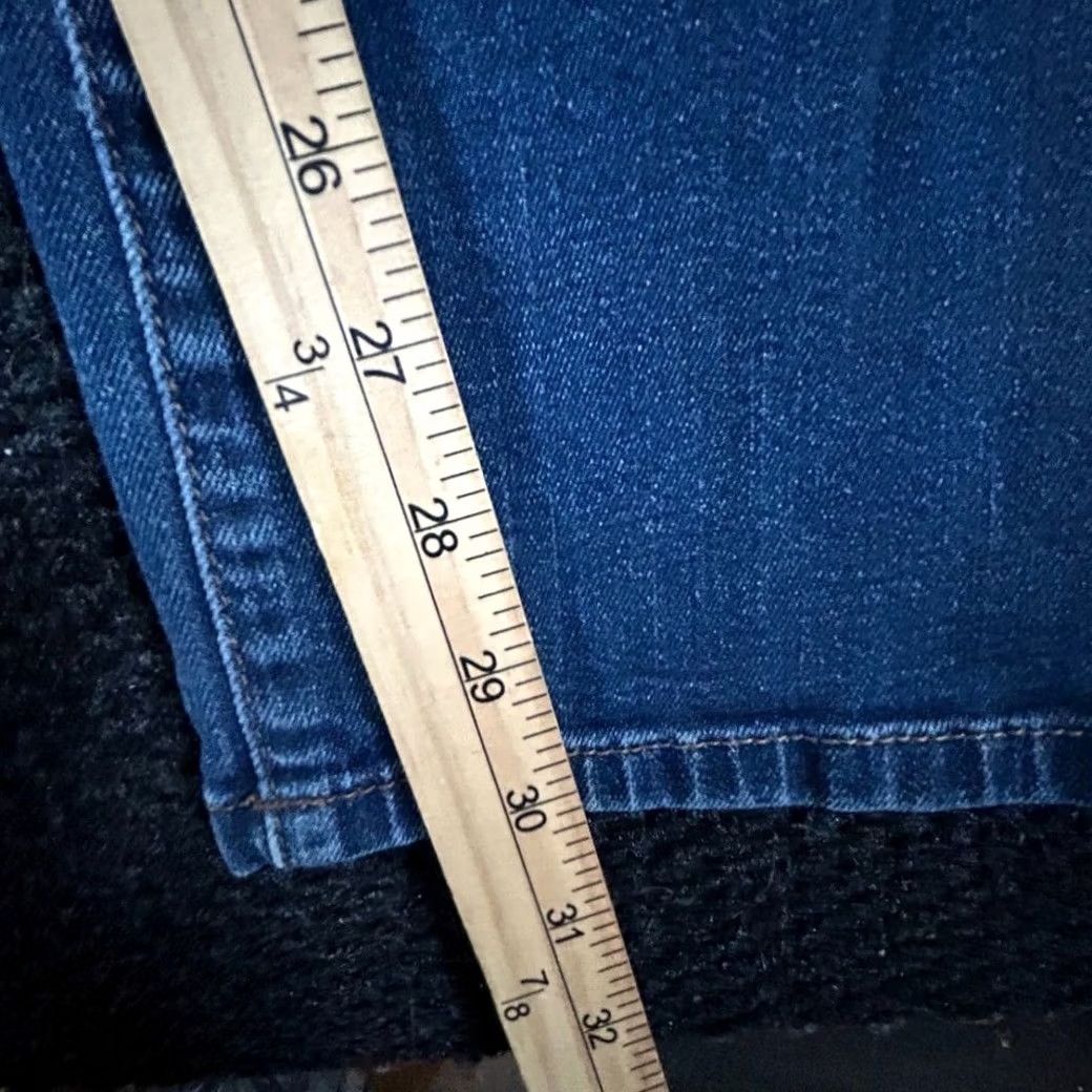 CO Ralph Lauren Lauren Jeans Co Women's Size 12 Straight Leg Blue Denim Jeans Bootcut Size 34" / US 12 / IT 48 - 7 Thumbnail
