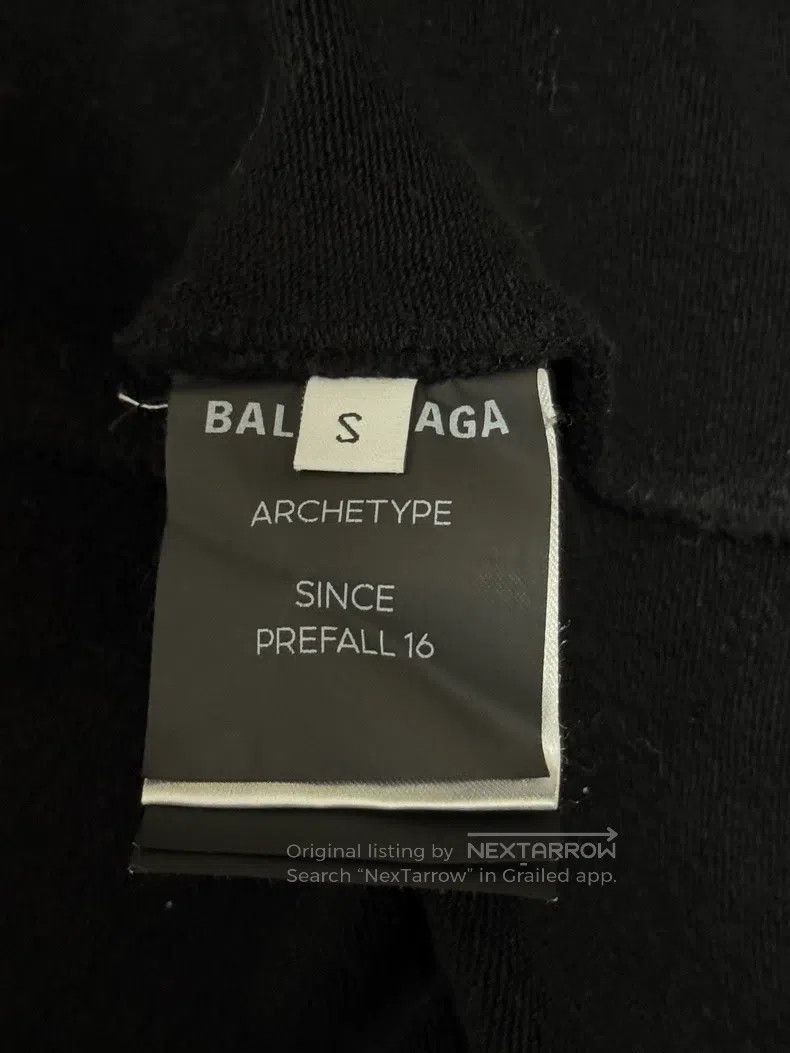 Balenciaga Balenciaga Micro-label logo sweatshirt jacket Size US S / EU 44-46 / 1 - 4 Thumbnail