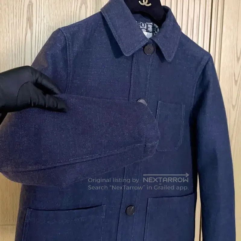 Dior Dior Blue Cotton Embroidered Women's Jacket . Size S / US 4 / IT 40 - 4 Thumbnail