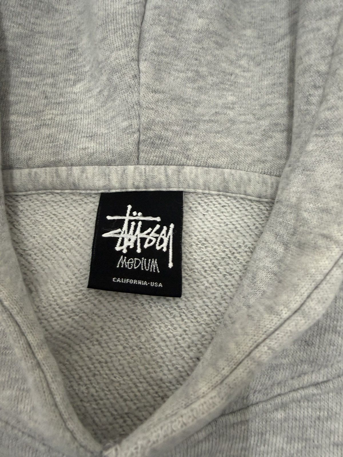 Stussy 🔥 STUSSY Japan International Silver Logo DISTRESSED Hoodie Size US M / EU 48-50 / 2 - 9 Thumbnail
