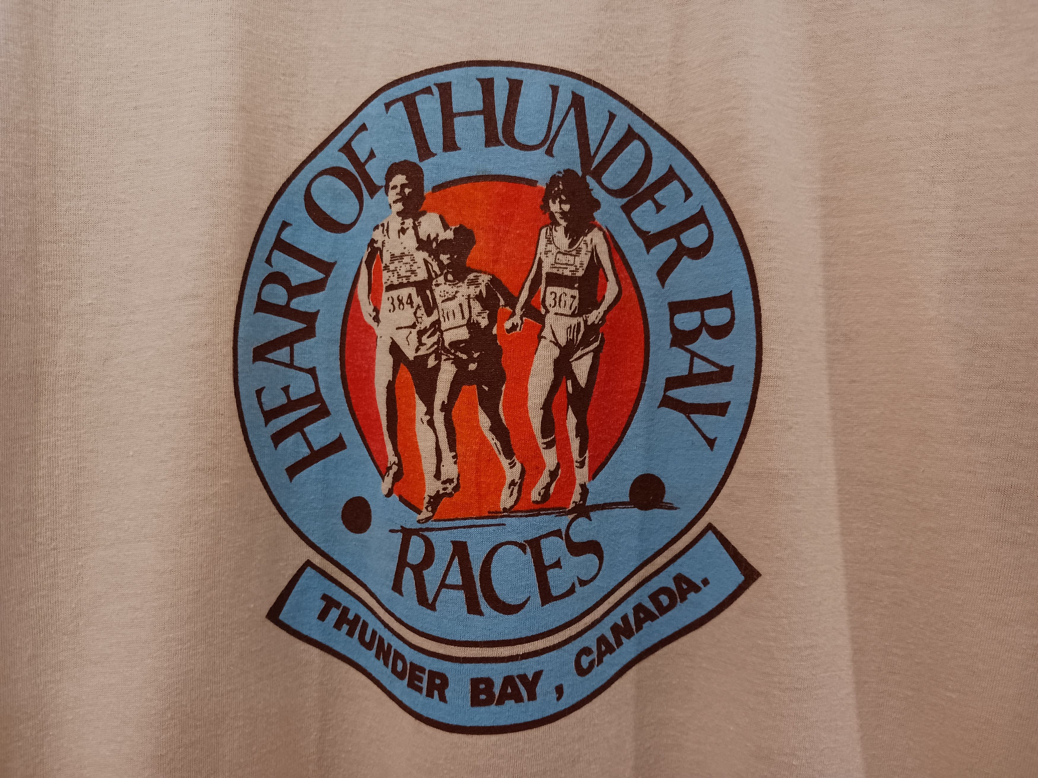 Other × Vintage Heart Of Thunder Bay Races Rotary Club Vintage 1980s Tee Size US L / EU 52-54 / 3 - 3 Thumbnail
