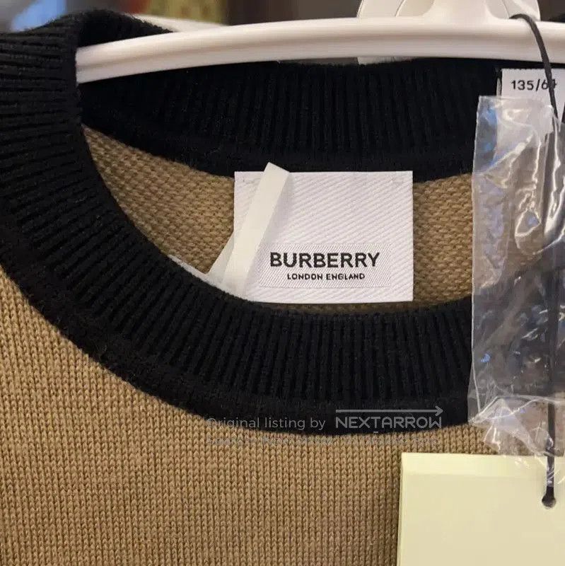 Burberry Burberry Color Block Wool Sweater for Men. Size US XXS / EU 40 - 4 Thumbnail