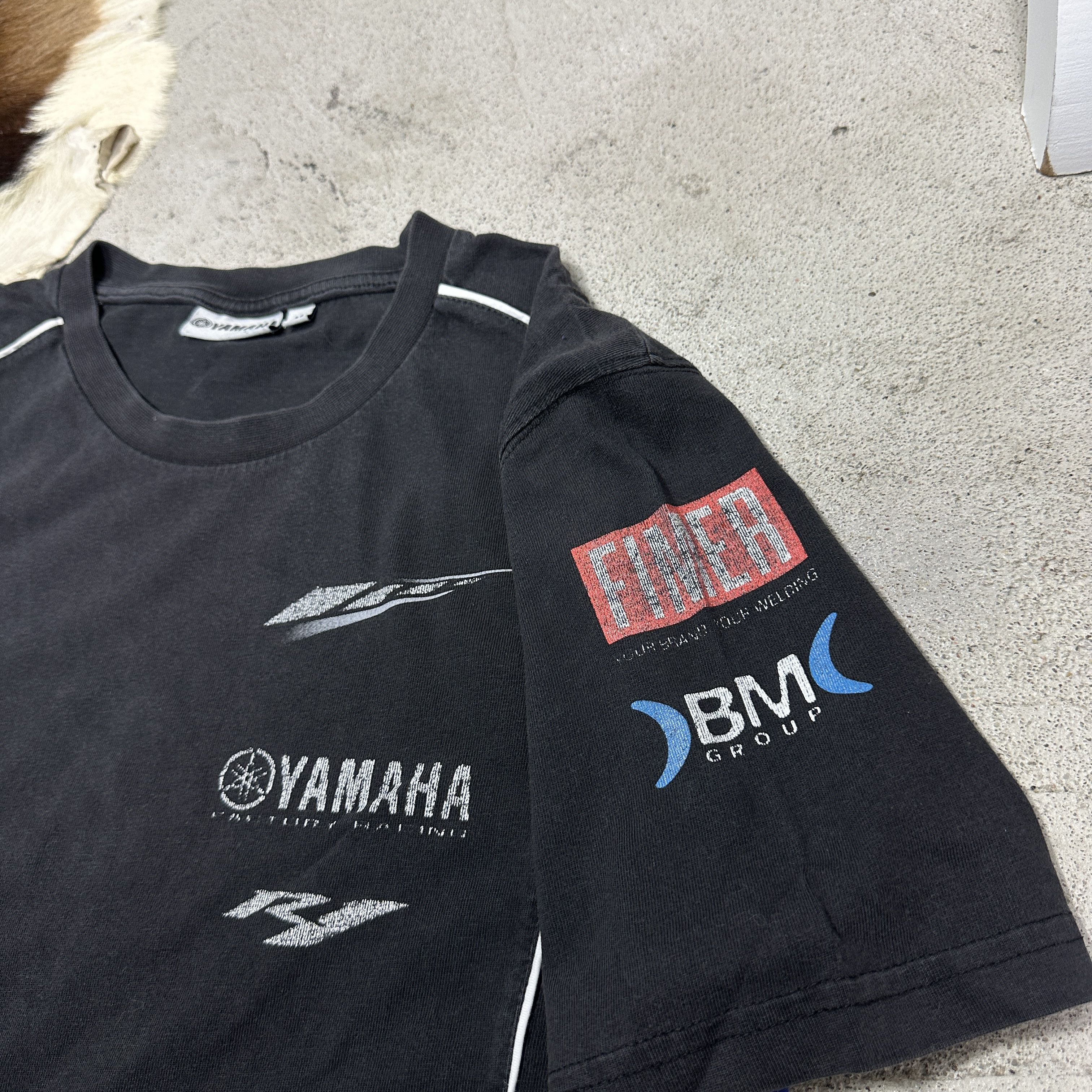 Yamaha Vintage Sporty Streetwear Moto Racing Yamaha T-shirt 00s Size US M / EU 48-50 / 2 - 5 Thumbnail