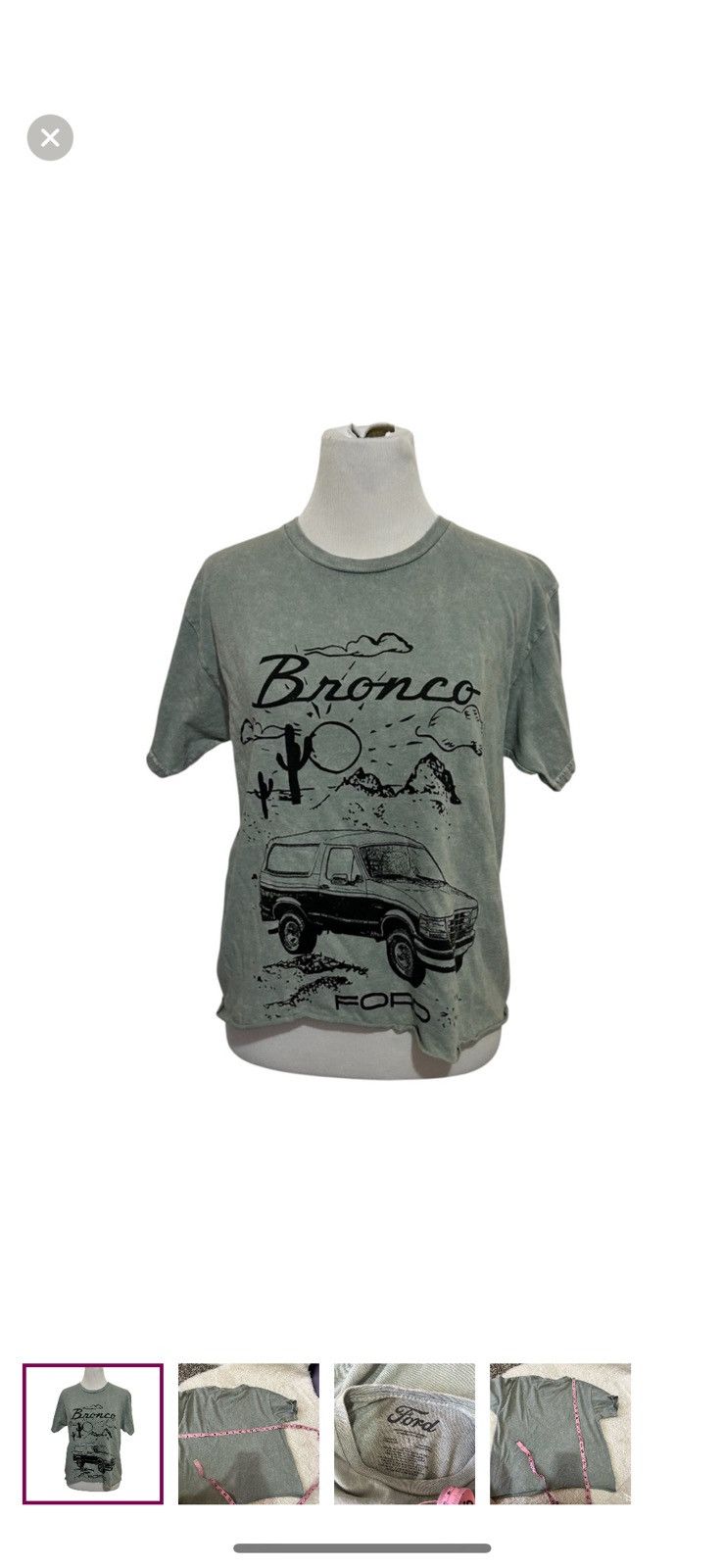 Ford Ford bronco small cropped tee Size S / US 4 / IT 40 - 1 Thumbnail