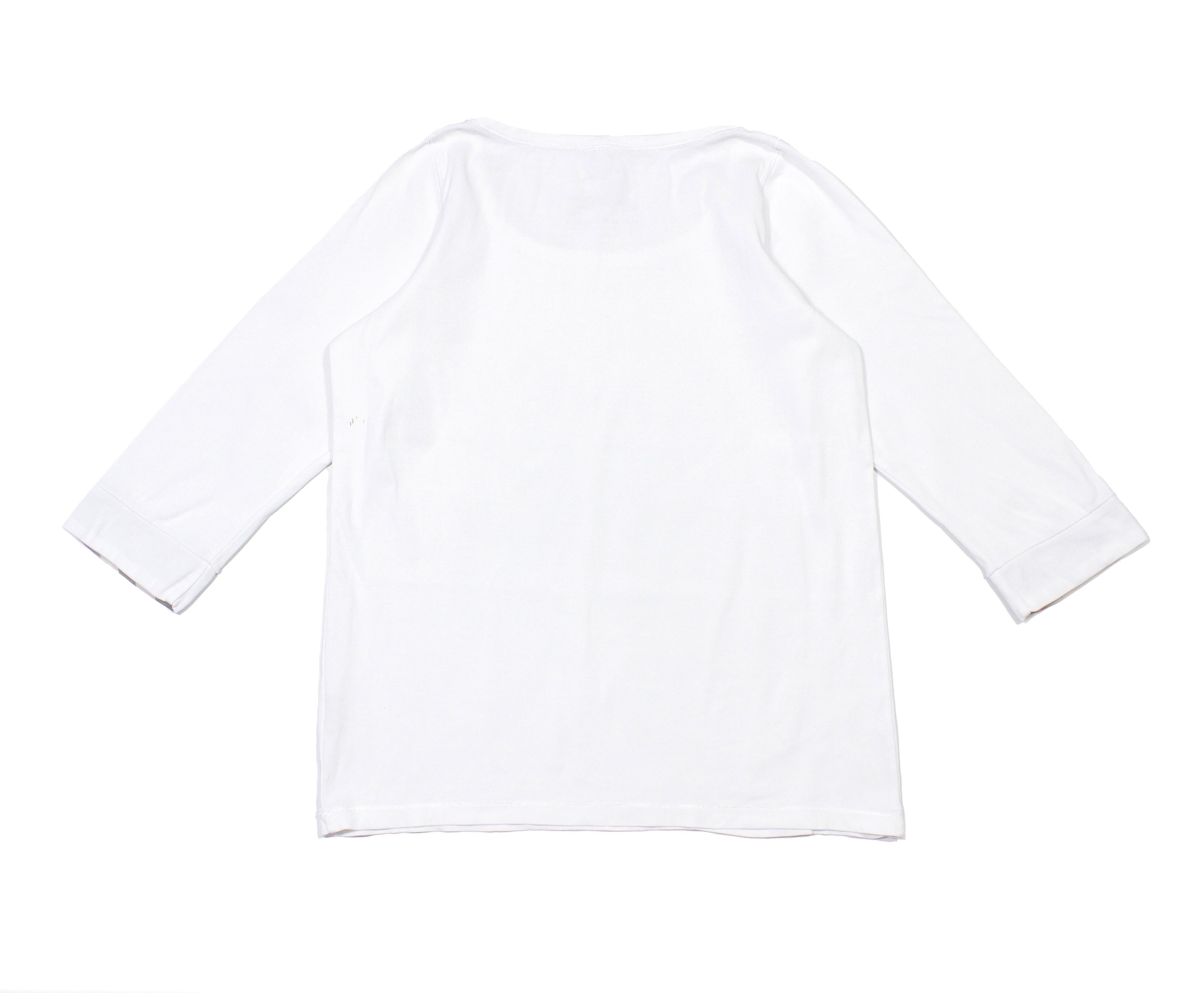 Burberry Logo Nova Check Sleeves Longsleeve Size XL / US 12-14 / IT 48-50 - 2 Thumbnail