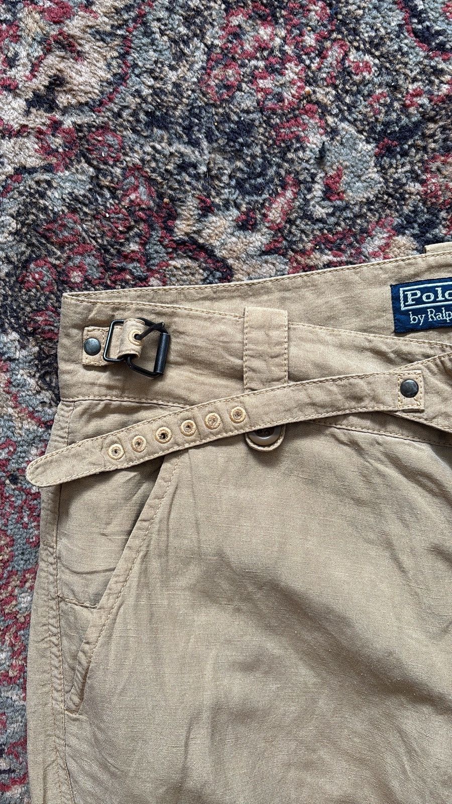 Ralph Lauren Vintage Ralph Lauren cargo multi pocket tactical pants Size US 33 - 3 Thumbnail