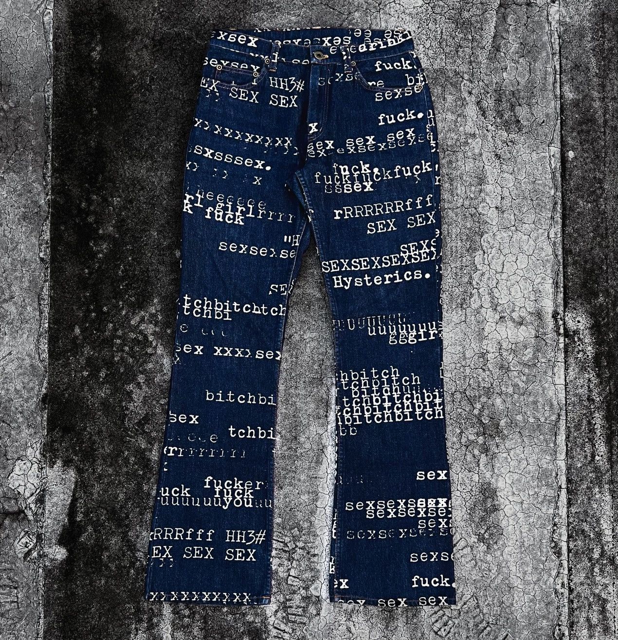 Hysteric Glamour Hysteric Glamour Sex Fuck Bitch Typewritter  