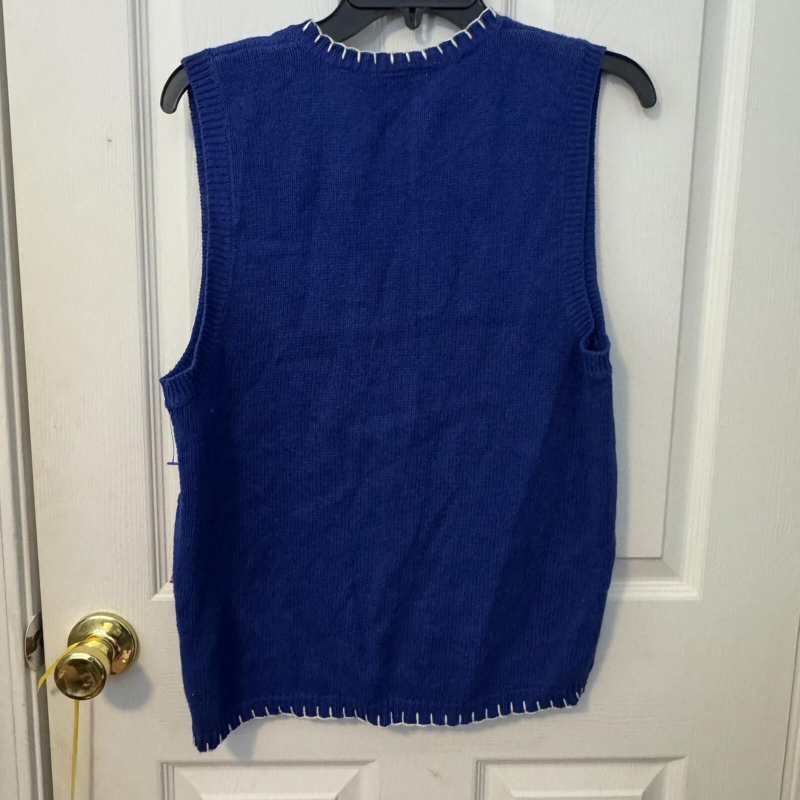 Other Vintage Blue Snowman Christmas Sweater Vest Small Size US S / EU 44-46 / 1 - 5 Thumbnail