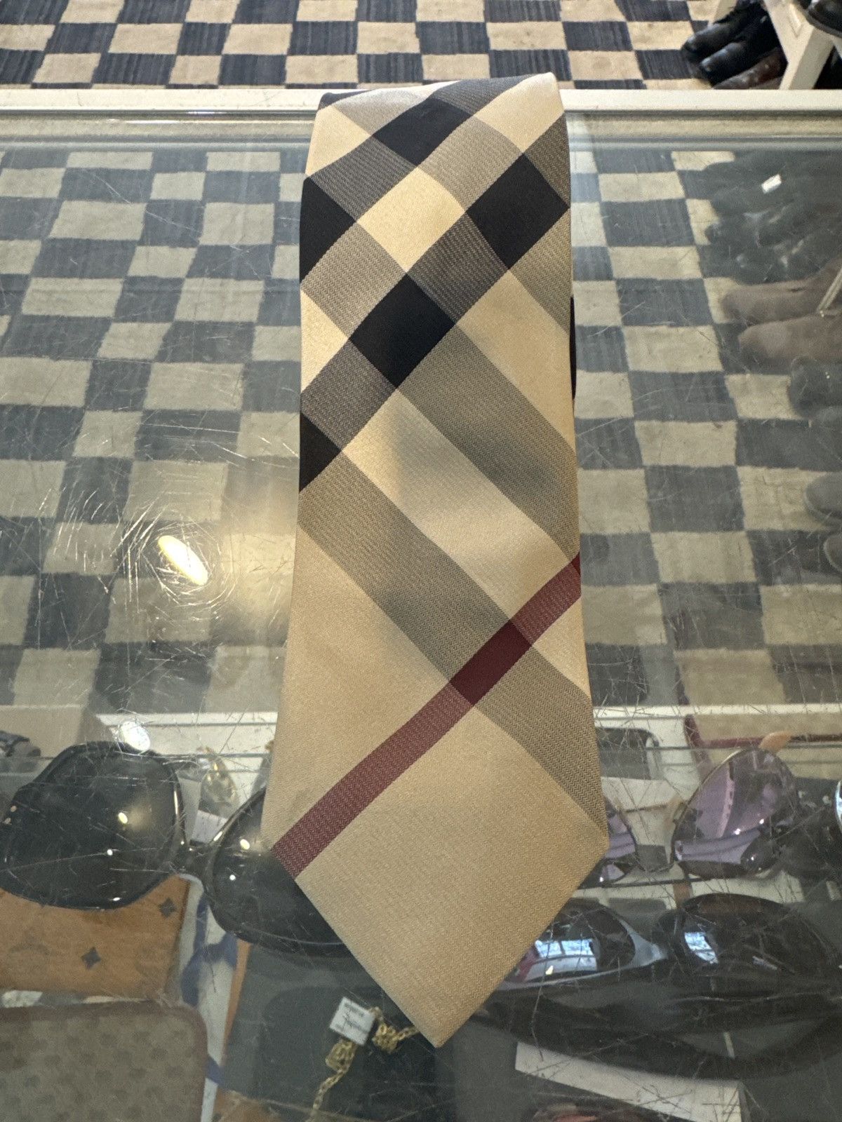 Burberry Burberry Plaid Tie Size ONE SIZE - 1 Thumbnail