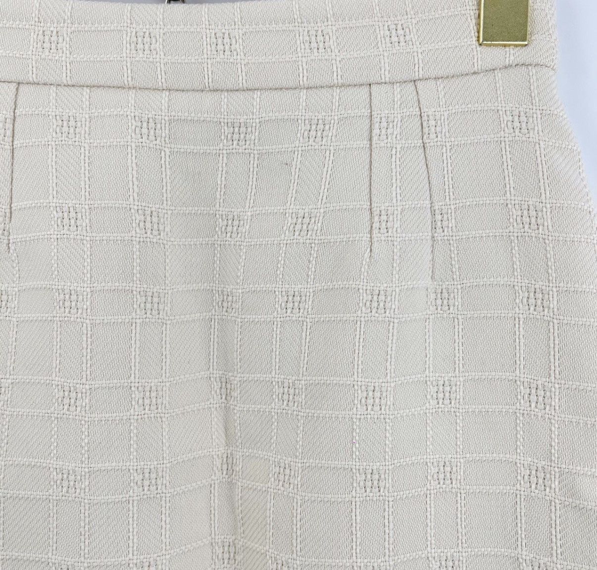 Gucci Gucci/Off-white Horsebit Chain Mini Skirt Size XS / US 0-2 / IT 36-38 - 4 Thumbnail