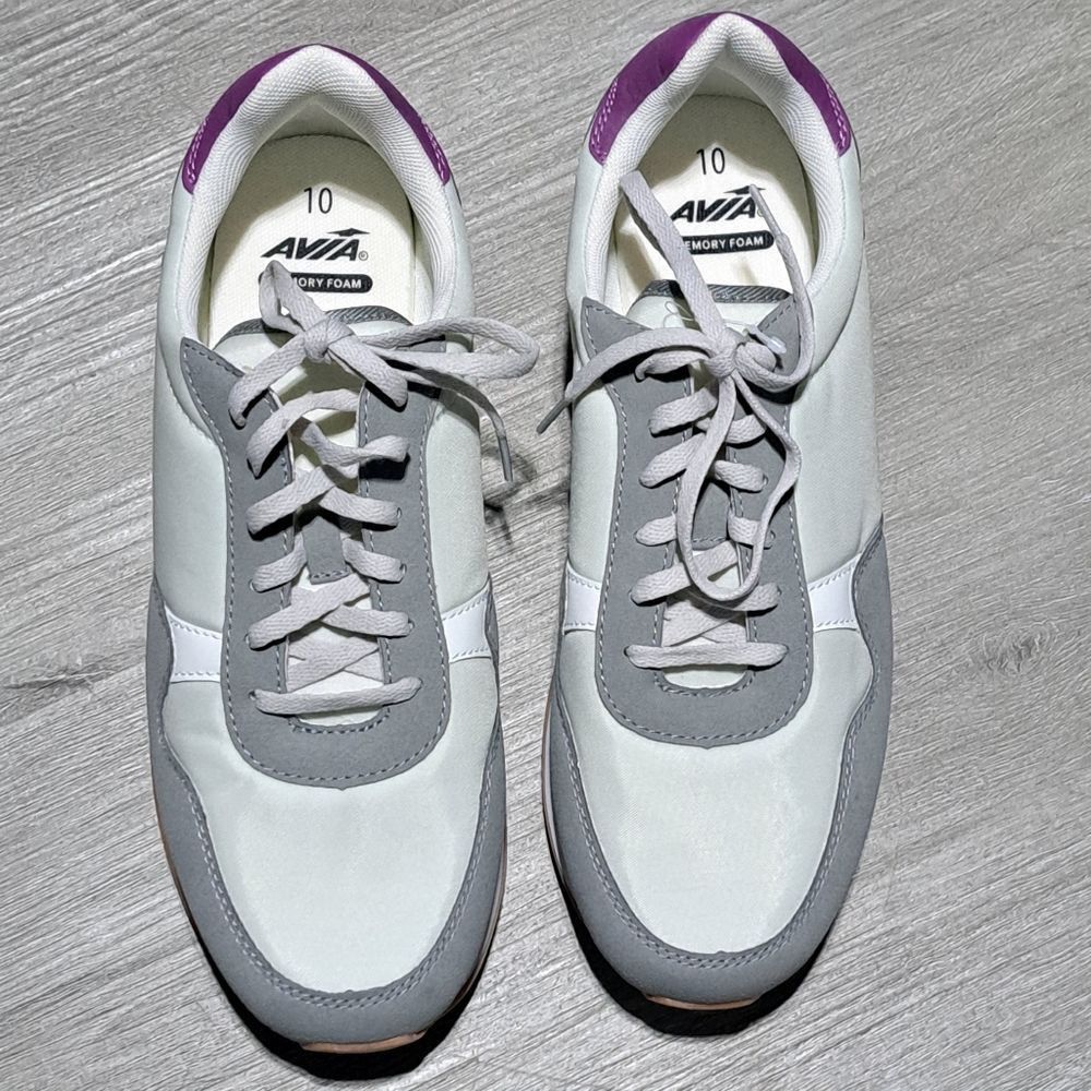 Avia Avia Memory Foam Retro Jogger Lace Up Athletic Sneaker Size Size US 10 / IT 40 - 3 Thumbnail