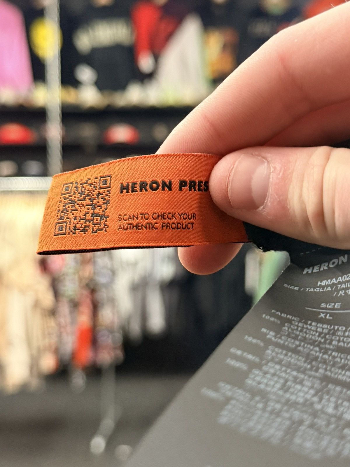 Heron Preston Heron Preston Tee Size US XL / EU 56 / 4 - 5 Thumbnail