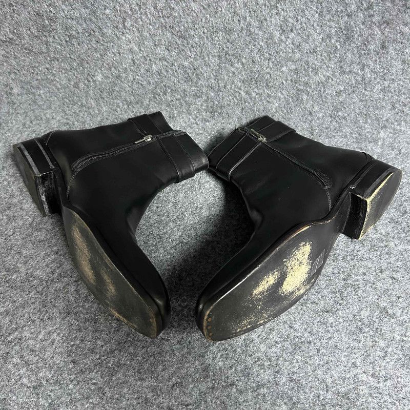 Gucci Gucci Black Ankle Chelsea Boots for Men Size US 8 / EU 41 - 6 Thumbnail
