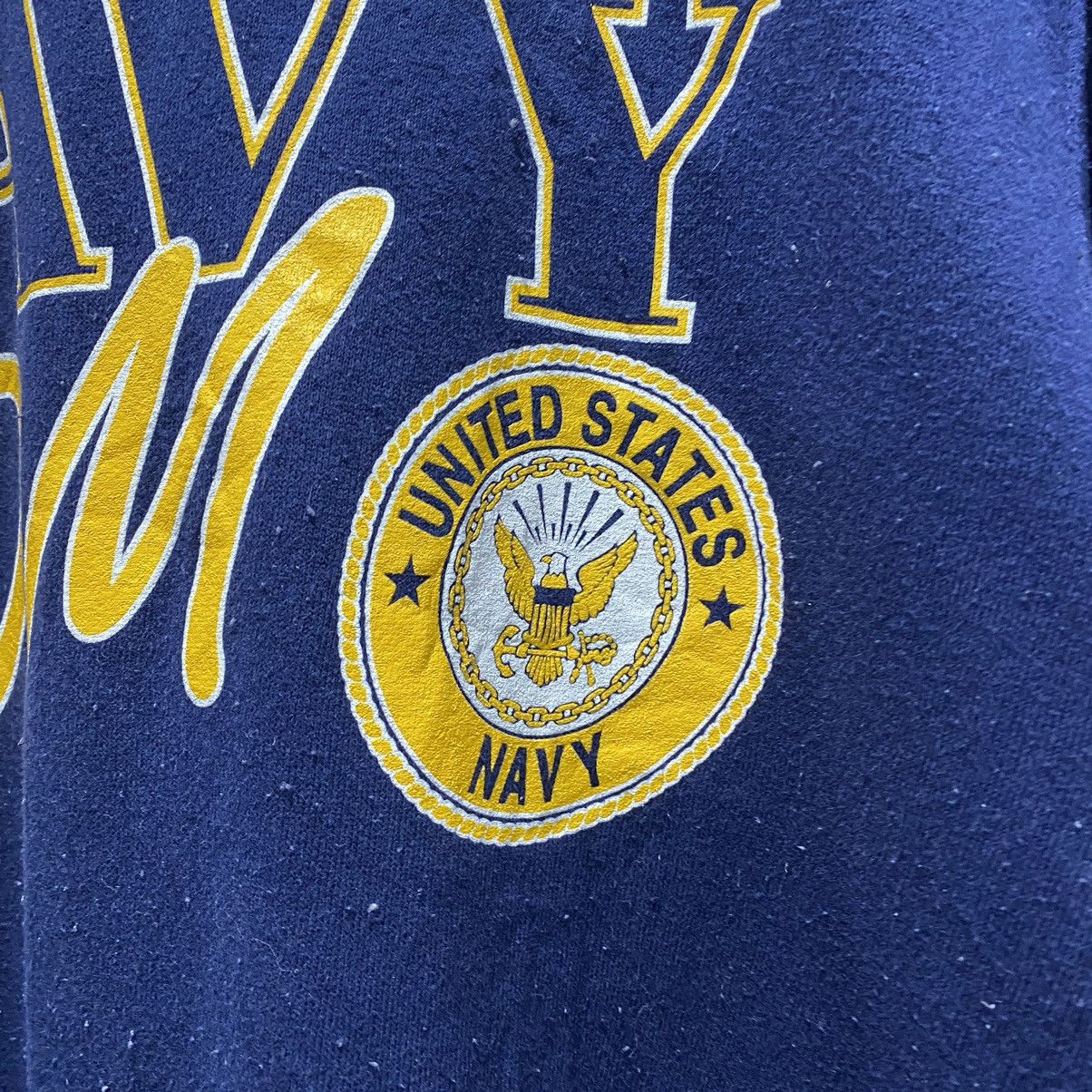 Vintage Sickk☠️ 80s US Navy Sweatshirt 50/50 Soffe Vintage Size US M / EU 48-50 / 2 - 4 Thumbnail