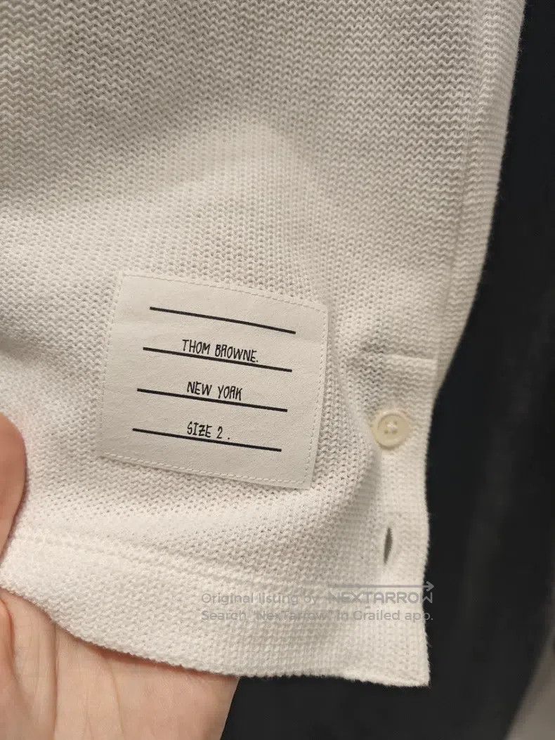 Thom Browne Thom Browne Short Sleeve T-shirt Size US M / EU 48-50 / 2 - 7 Thumbnail