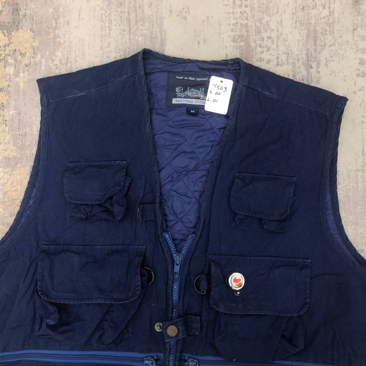 Japanese Brand Y543 BOSSY HILL TACTICAL VESTS Size US M / EU 48-50 / 2 - 4 Thumbnail
