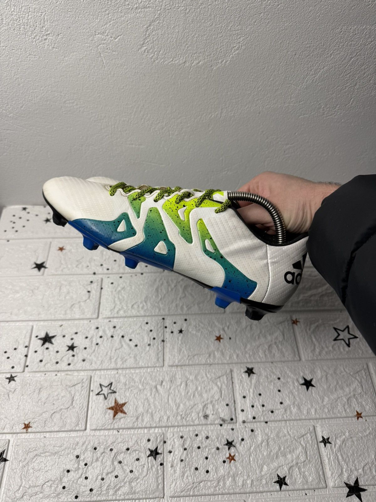 Adidas Аdidas X 15.3 FG/AG S74635 US10 UK9.5 EUR44 Cleats Boots Size US 10 / EU 43 - 2 Thumbnail