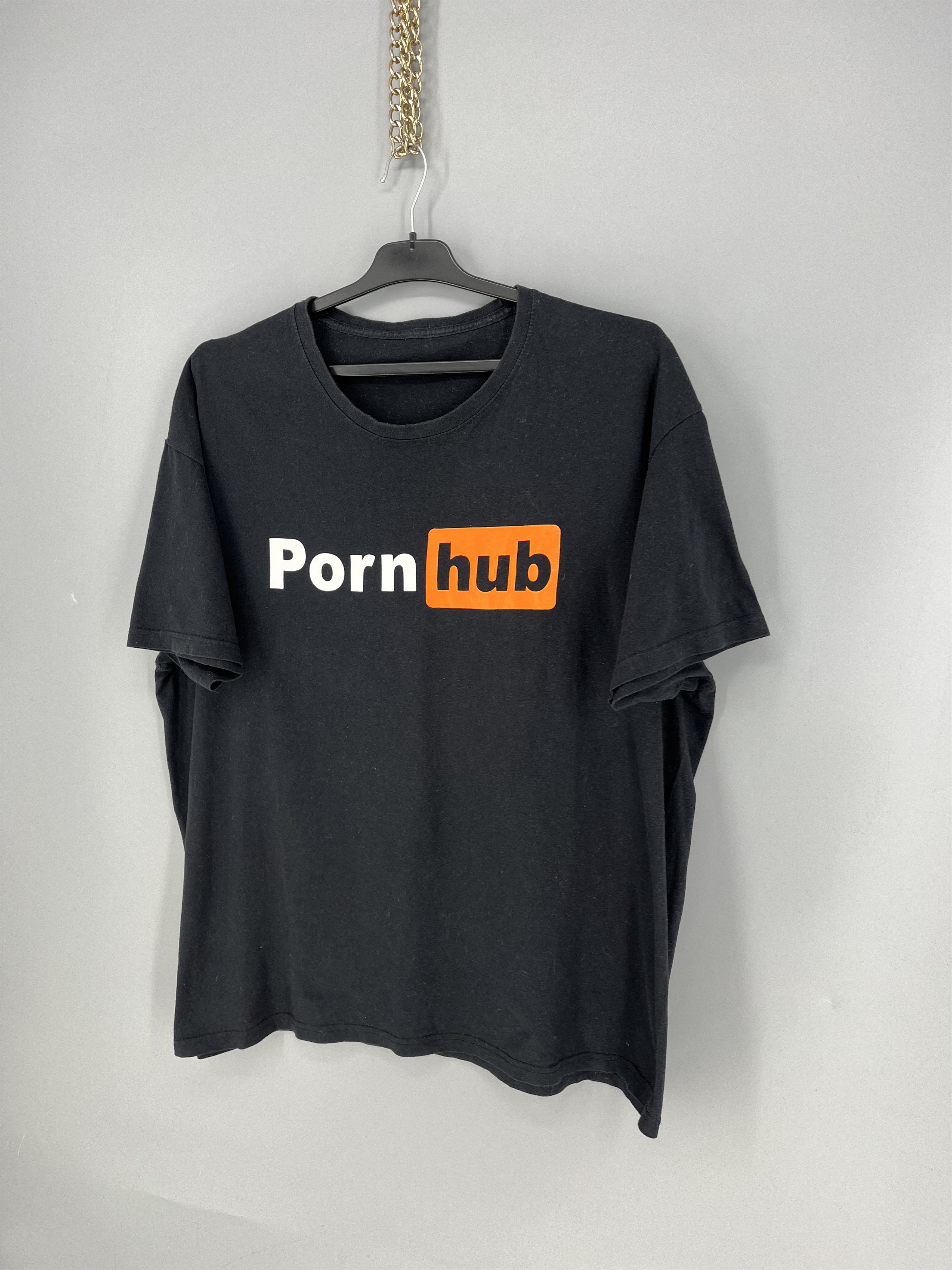 Band Tees T Shirt Tee PornHub Sex 18+ Big Logo Graphic Size US XL / EU 56 / 4 - 3 Thumbnail