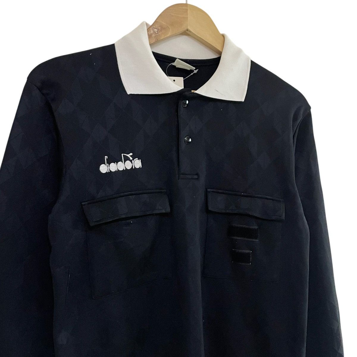 Diadora VINTAGE 1994 ITALY DIADORA REFEREE JERSEY Size US M / EU 48-50 / 2 - 2 Thumbnail