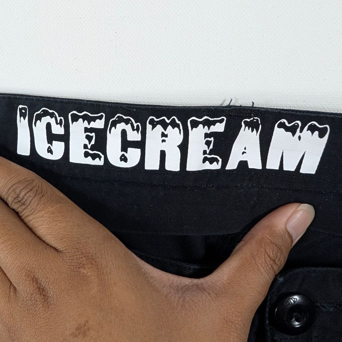 Icecream Rare Ice Cream Caffe Pants Black Graphic Jeans Men’s Size 30 Size US 30 / EU 46 - 4 Thumbnail