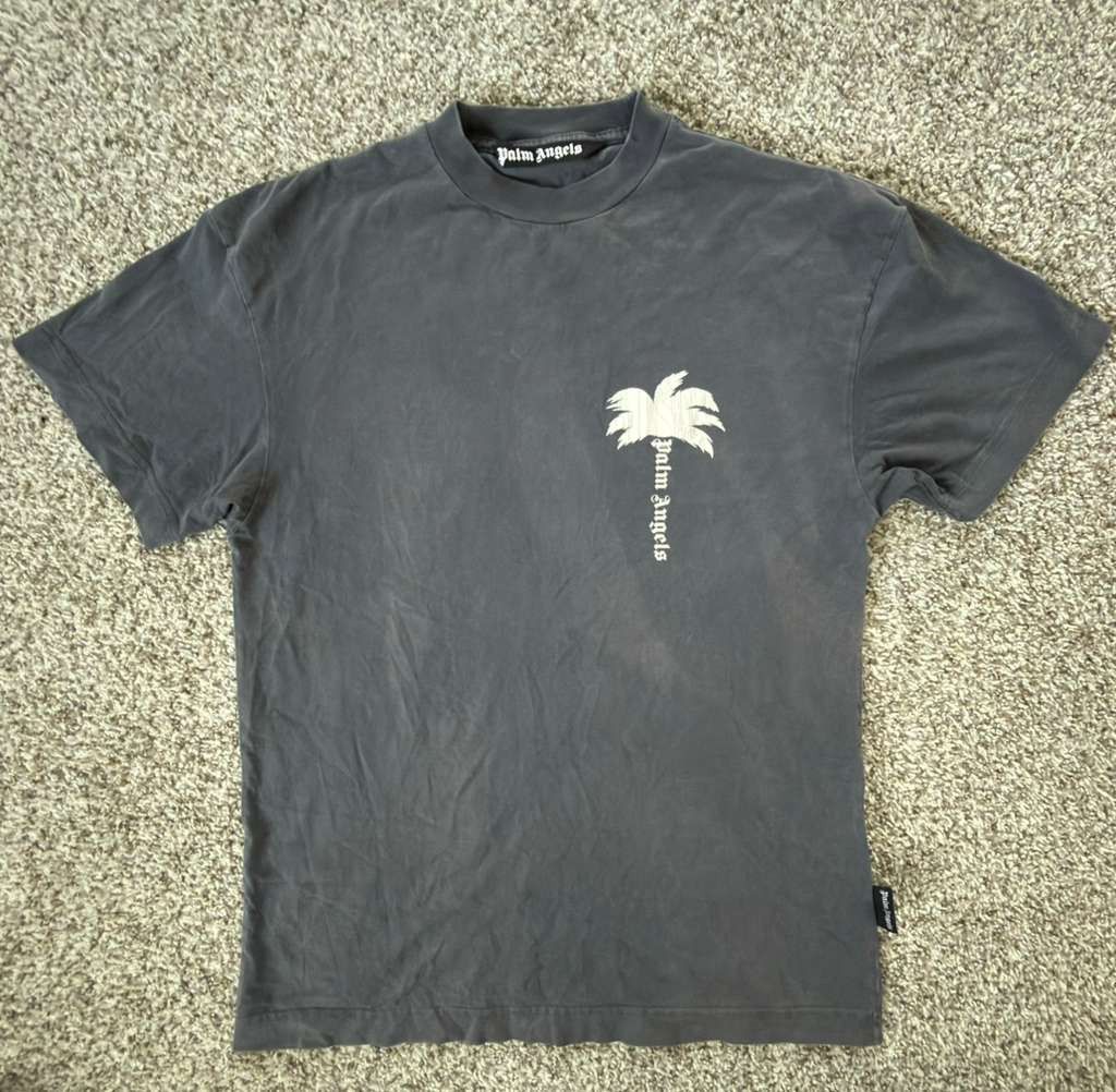 Palm Angels Palm Angels "The Palm" T-Shirt - XXS 🌴 Size US XXS / EU 40 - 1 Thumbnail