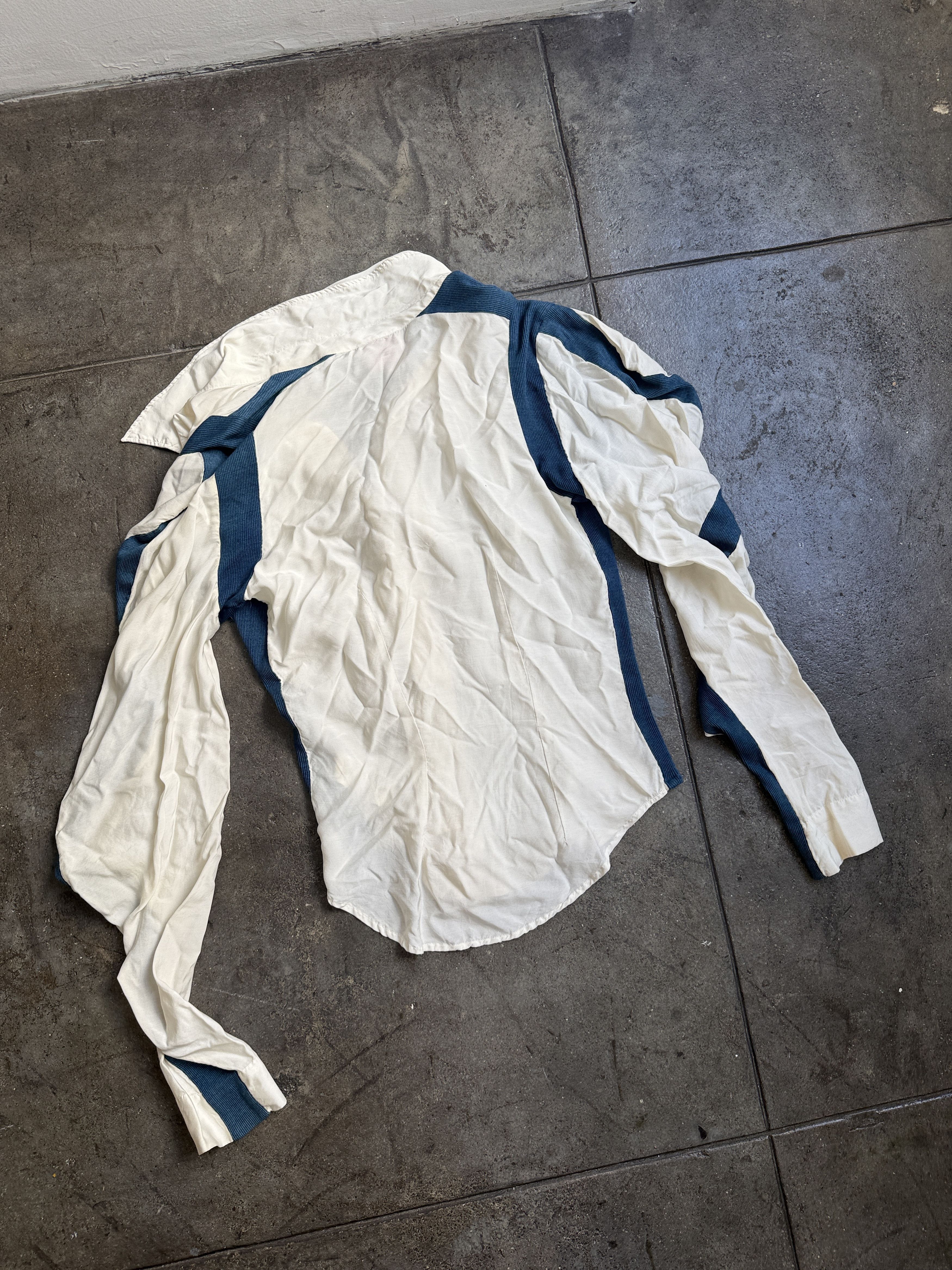 Vivienne Westwood 2016 Silk Blend Button Up Andreas Kronthaler Top Size M / US 6-8 / IT 42-44 - 2 Thumbnail