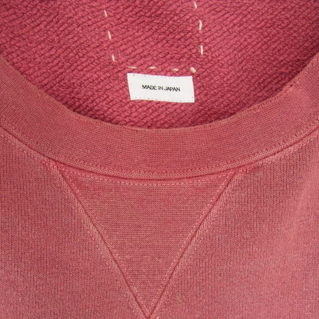 Visvim visvim JUMBO SWEAT 3/4 CRASH red Size 1 distressed Size US S / EU 44-46 / 1 - 3 Thumbnail