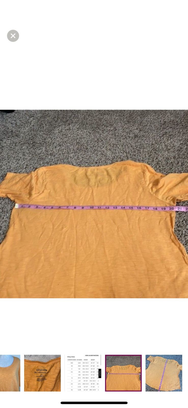 Chicos Chicos large the ultimate tee Size L / US 10 / IT 46 - 3 Thumbnail