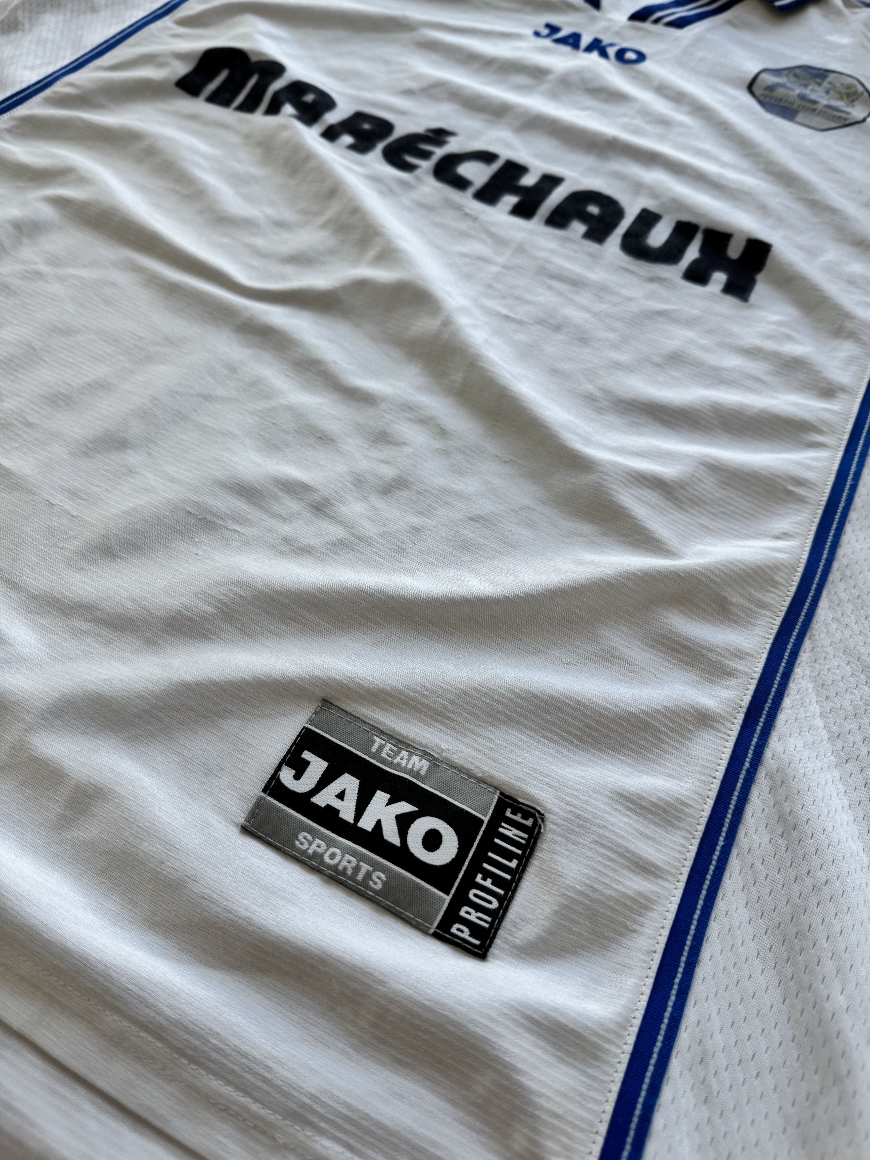 Vintage Vintage Fussballtrikot FC Luzern 2002-03 heim T-shirt Size US XL / EU 56 / 4 - 8 Thumbnail