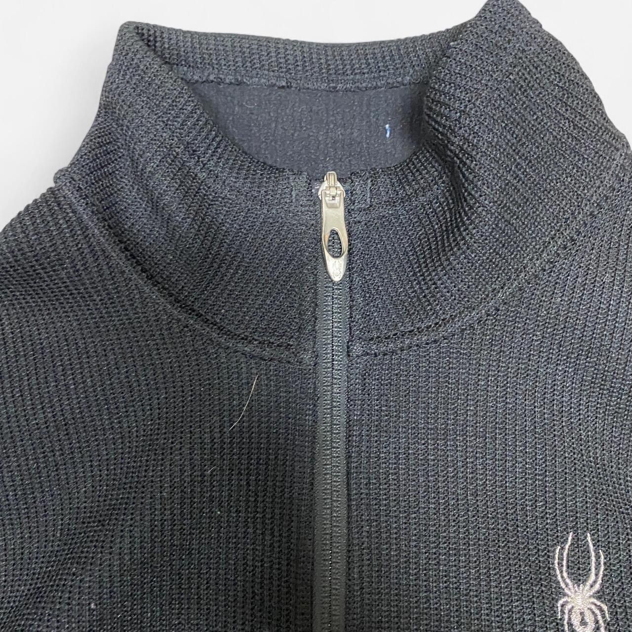 Spyder Spyder active black and grey thermal layer Longsleeve Size L / US 10 / IT 46 - 3 Thumbnail
