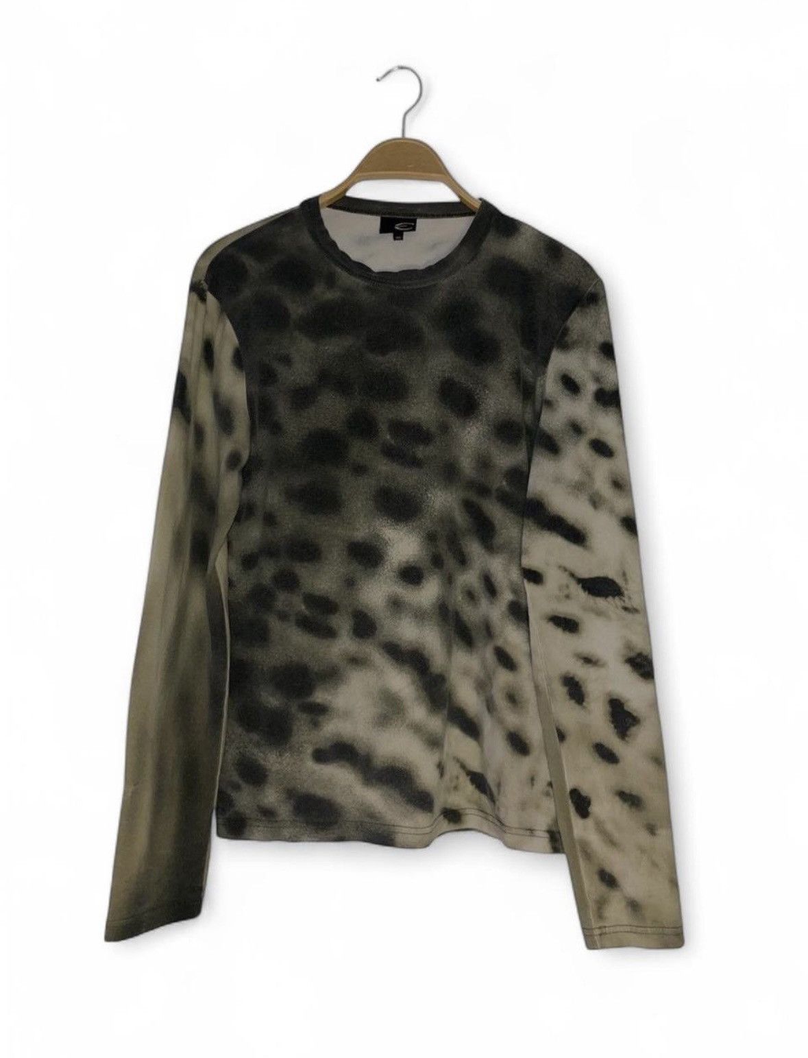Roberto Cavalli Vintage Just Cavalli "Leopard Print Longsleeve" Size S / US 4 / IT 40 - 1 Thumbnail