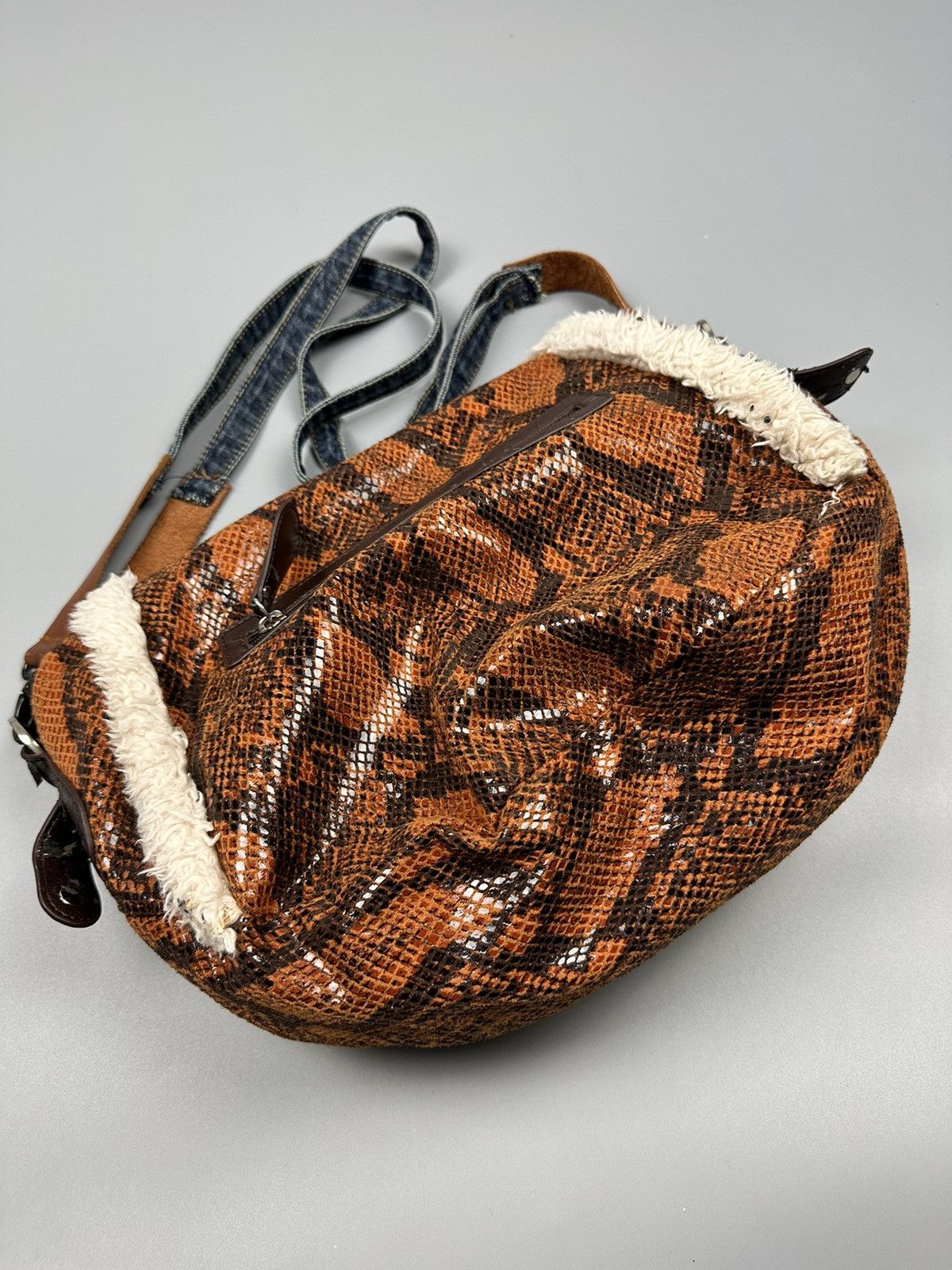 Japanese Brand × Kansai Yamamoto Vintage Kansai Yamamoto Snake Skin Sling/Cross Body Size ONE SIZE - 3 Thumbnail