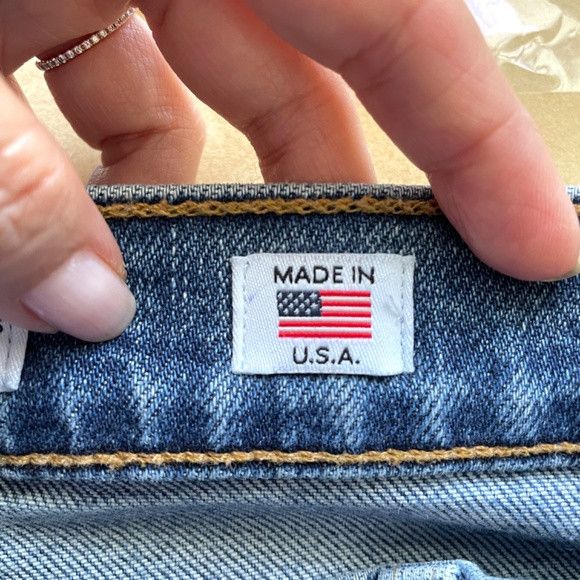 Levi's × RE/DONE RE/DONE Levi's High Rise Ankle Crop Jeans - USA 🇺🇸 Size 28" / US 6 / IT 42 - 7 Thumbnail