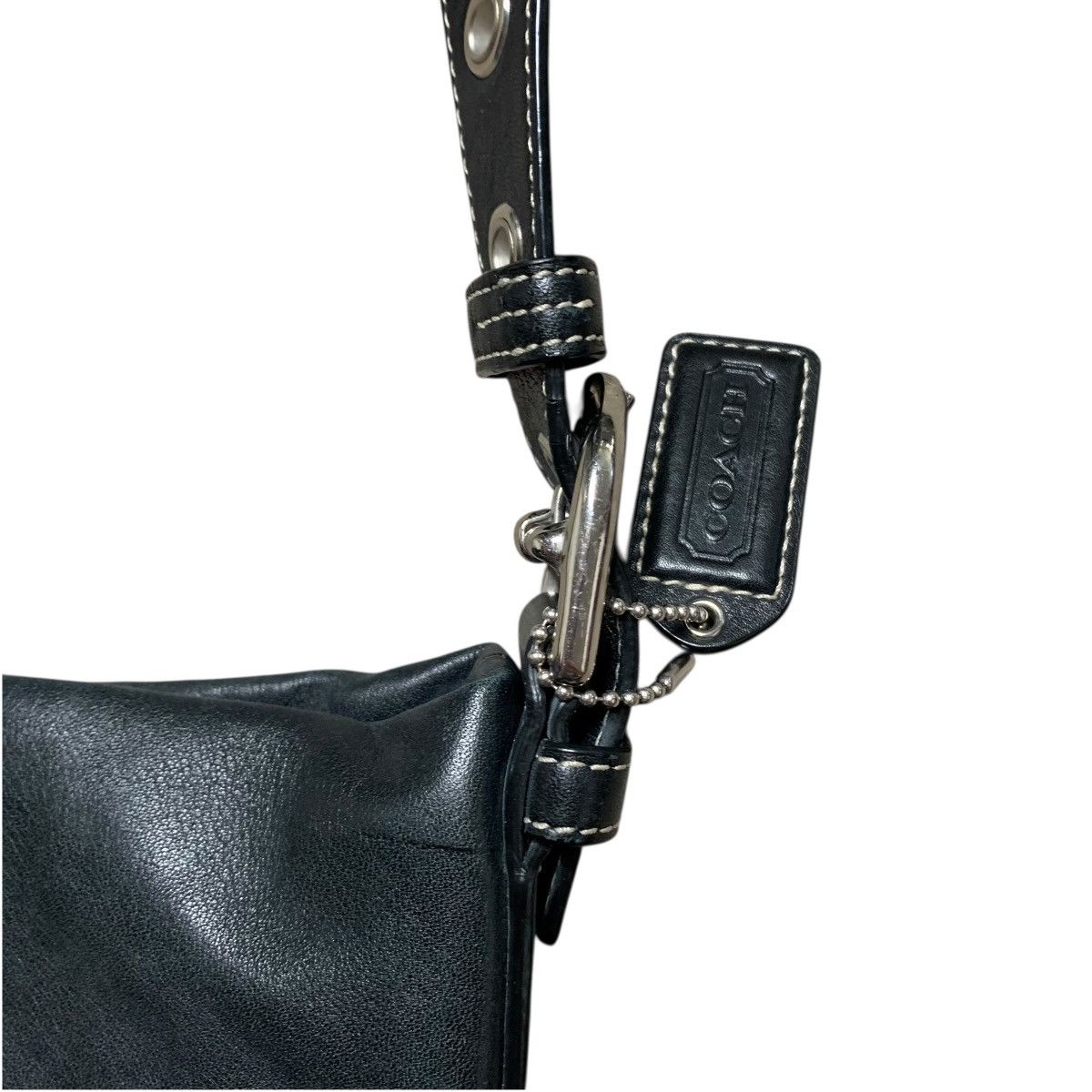 Coach Coach F10938 Soho Slim Y2K Black Leather Crossbody Bag Size ONE SIZE - 2 Thumbnail