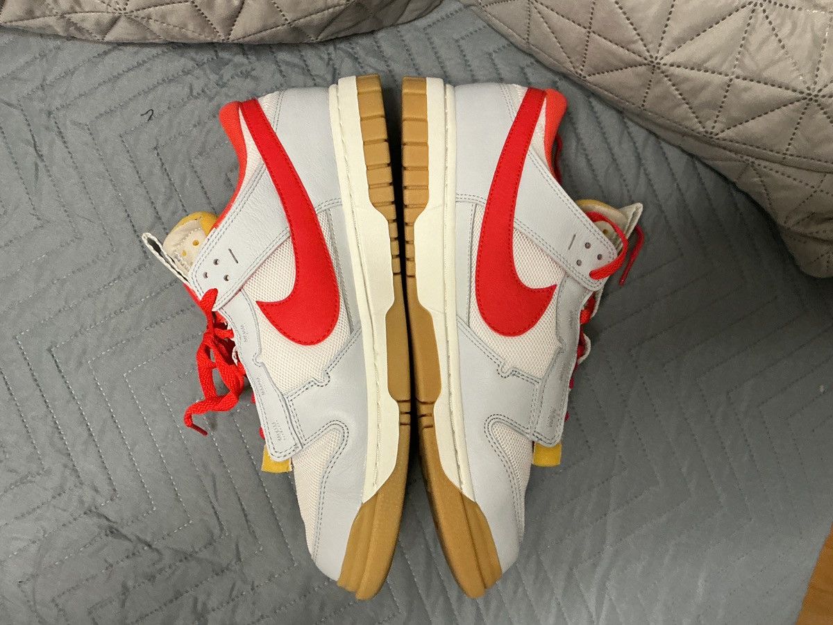 Nike Nike Air Dunk Jumbo - new with box - white/red - size 11.5 Size US 11.5 / EU 44-45 - 11 Thumbnail