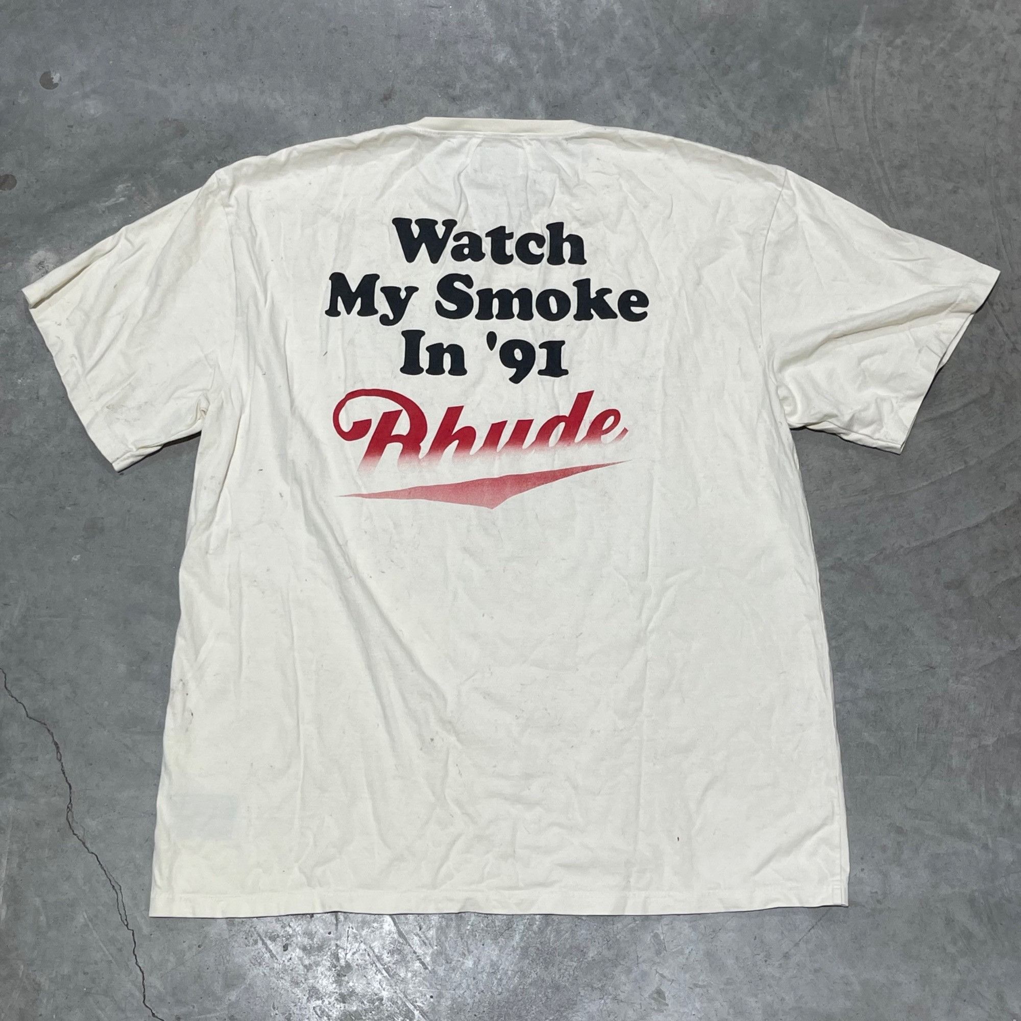 Rhude NEW RHUDE DEVIL TOWER TEE SZ LARGE Size US L / EU 52-54 / 3 - 3 Thumbnail