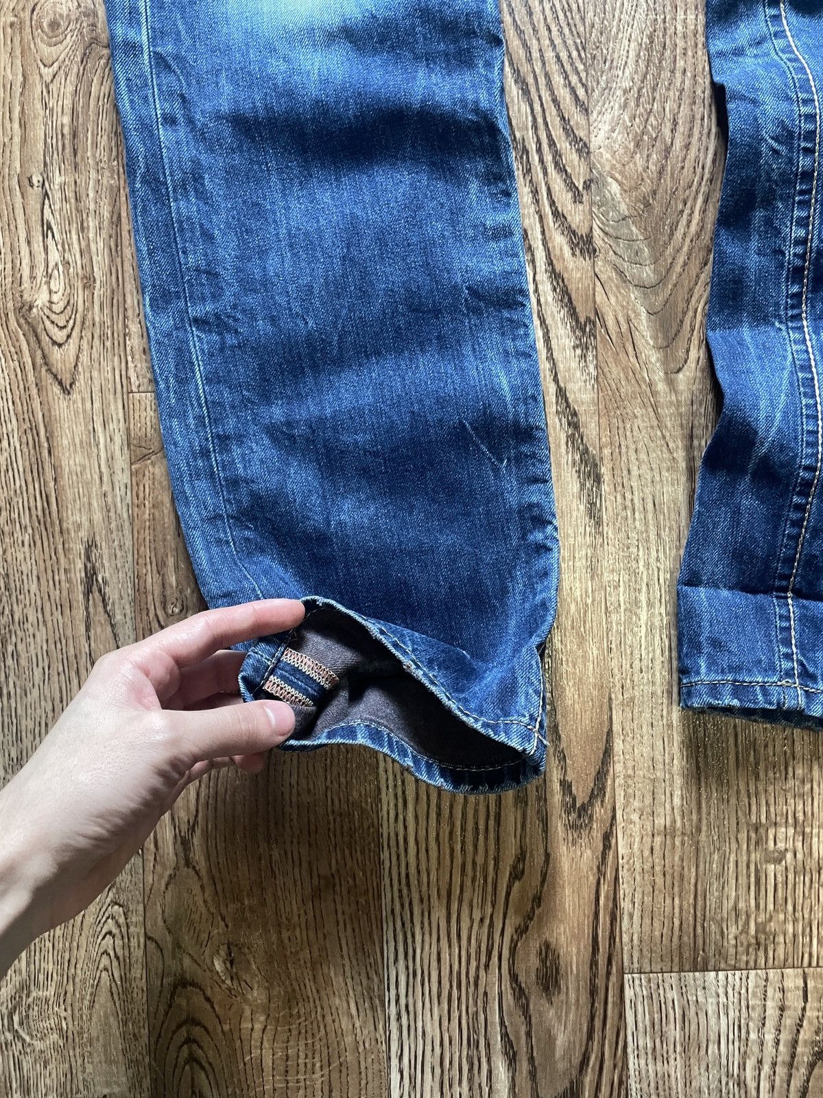 Diesel Diesel Iakop Garment Regular Slim Tapered Wash Jeans Pants Size US 32 / EU 48 - 6 Thumbnail