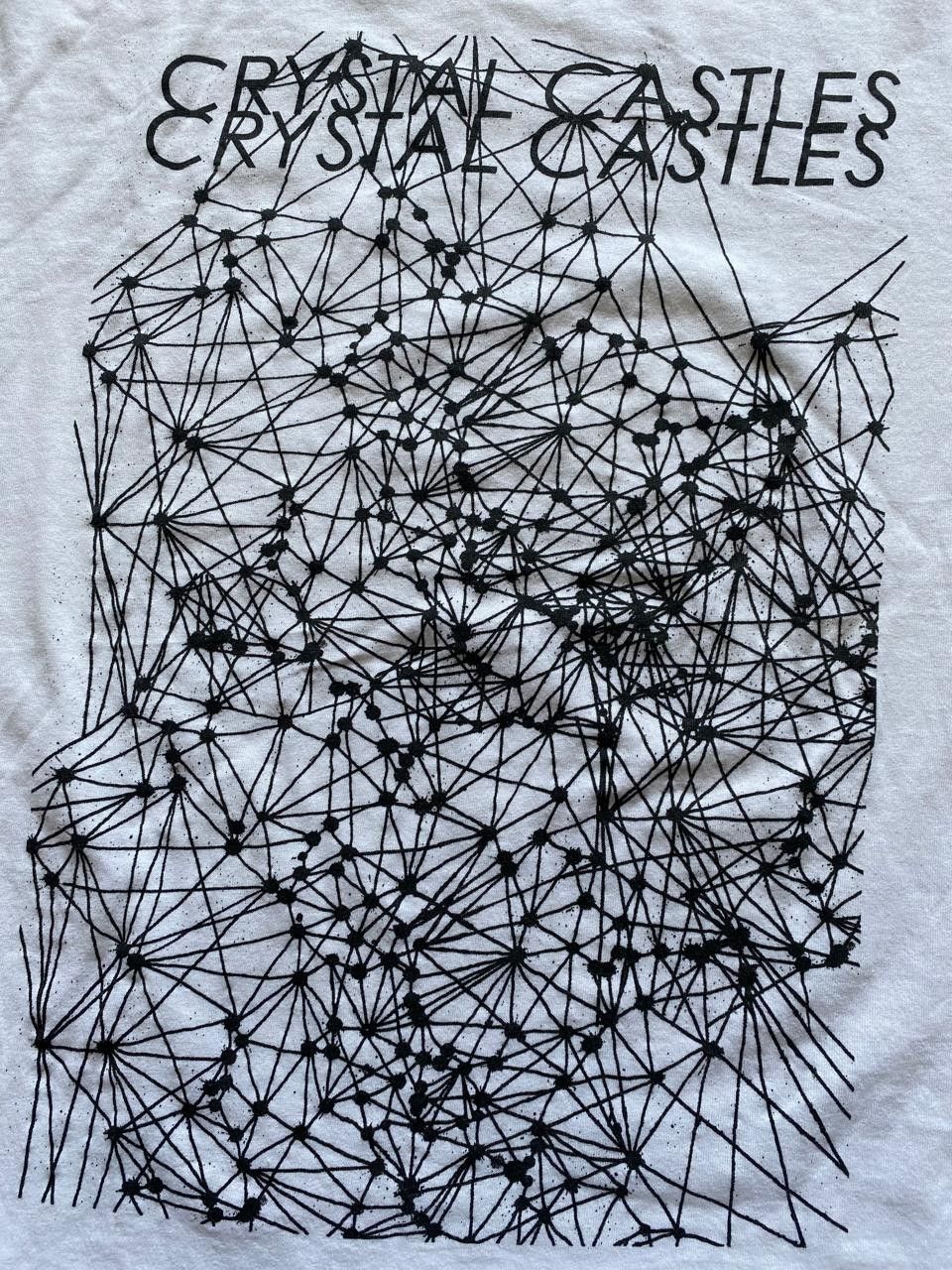 Band Tees × Vintage Crystal Castles Crimewave Shirt 00s Size US M / EU 48-50 / 2 - 2 Thumbnail
