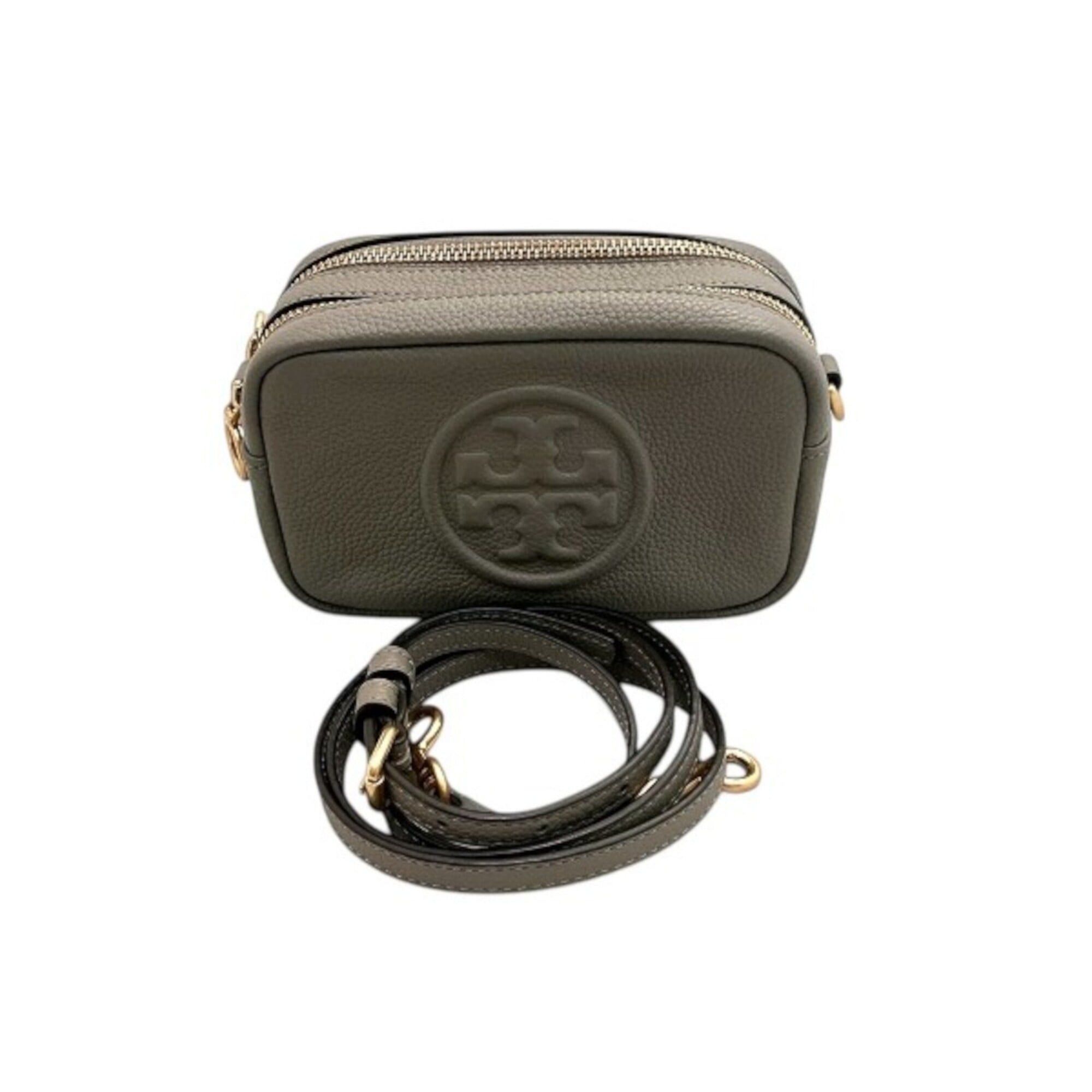 Tory Burch Tory Burch Perry Bombe Shoulder Bag, Pebbled Leather Size ONE SIZE - 1 Thumbnail