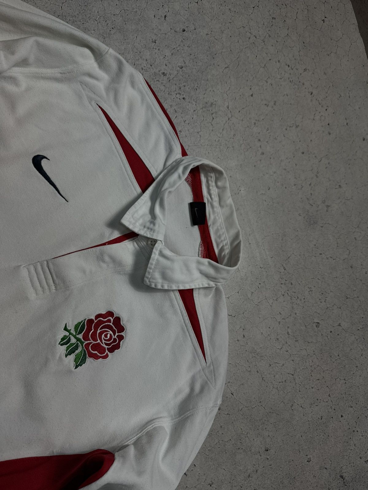 Nike Nike England Rugby League Jersey Sweatshirt O2 Roses Vintage Size US XL / EU 56 / 4 - 5 Thumbnail