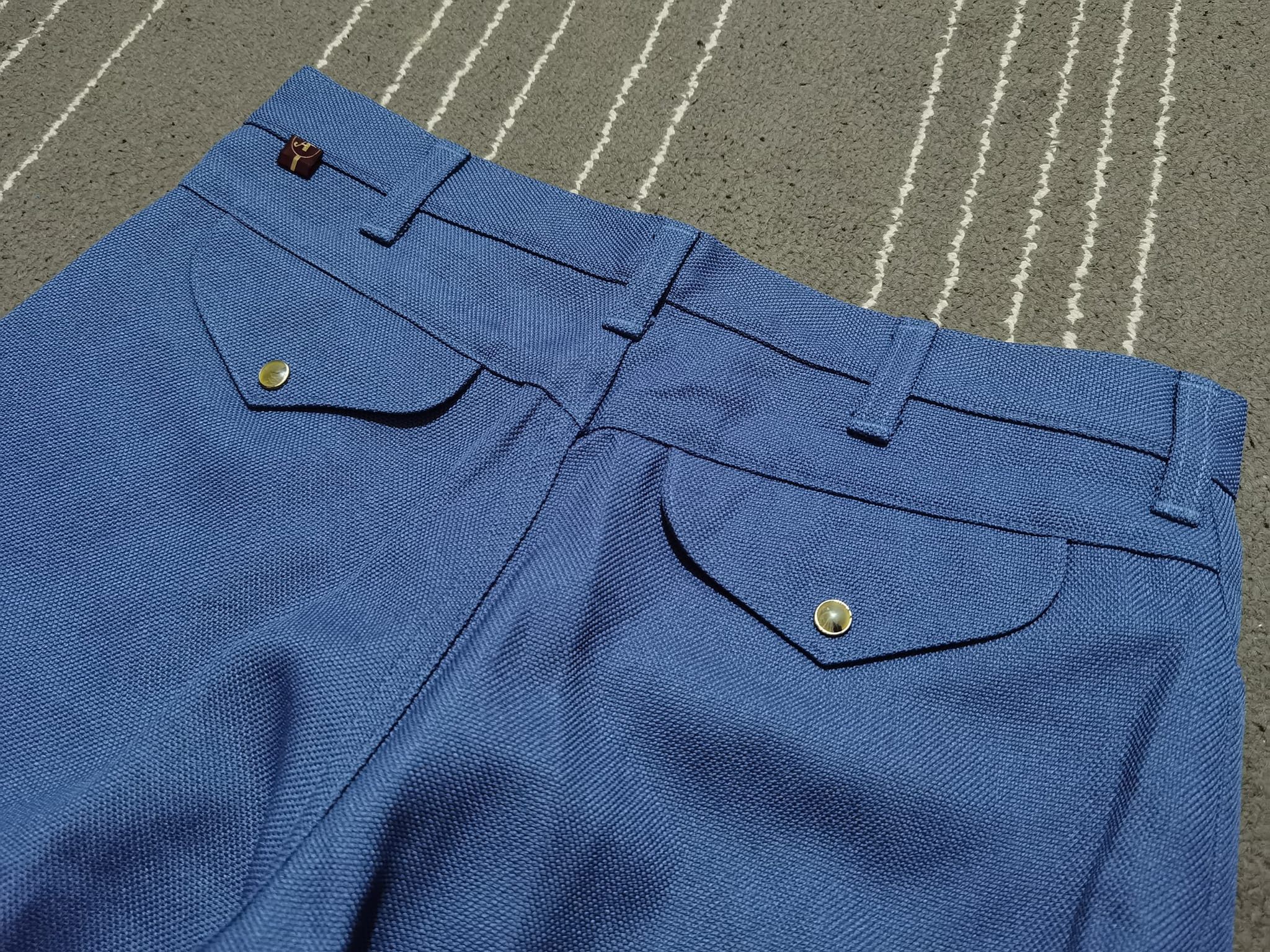 Vintage Vintage 70's Angles Flight bootcut sta press W32 2184 Size US 32 / EU 48 - 4 Thumbnail