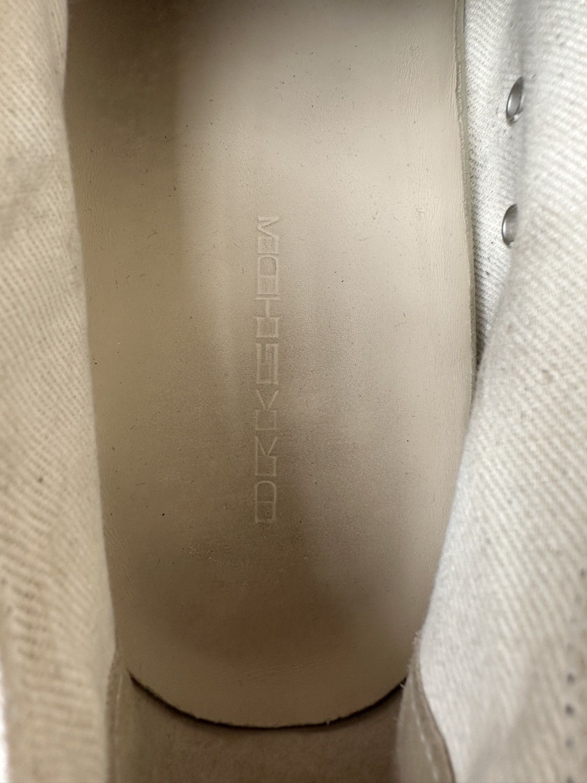 Rick Owens Rick Owens DRKSHDW Ramones (Licence Plate) Lowtops Size US 11 / EU 44 - 18 Thumbnail