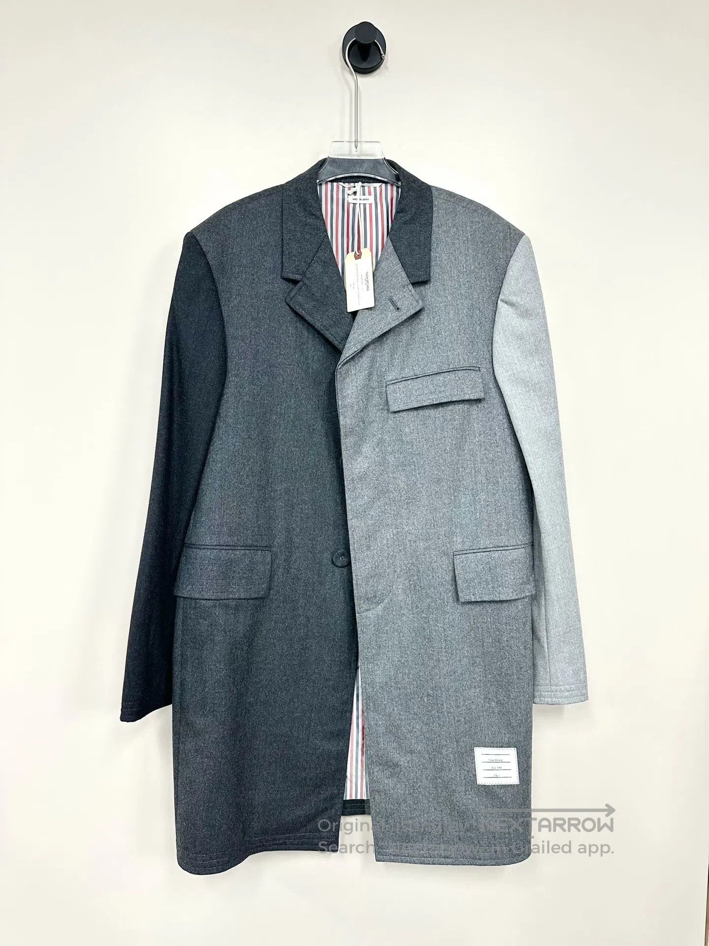 Thom Browne Thom Browne Colorblocked Wool Blazer Coat Jacket| Size US S / EU 44-46 / 1 - 1 Thumbnail